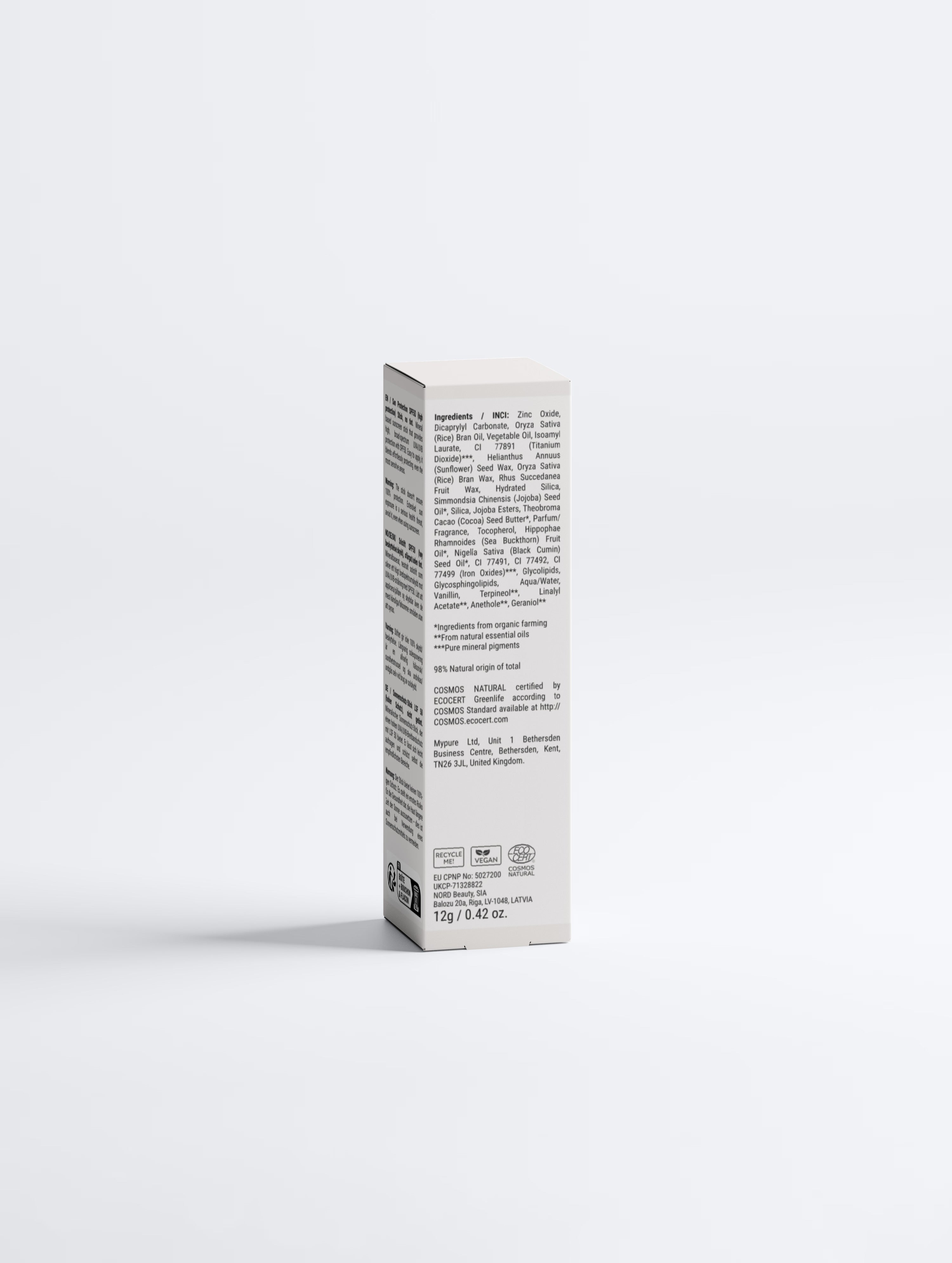 Sun Protection SPF50 Stick, no tint